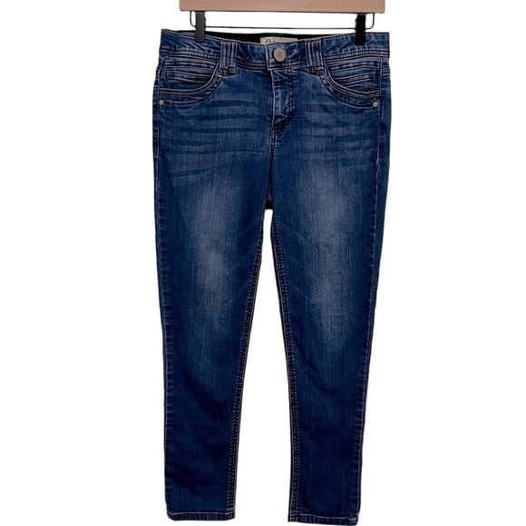 DEMOCRACY Ab Technology Medium Wash Skinny Jeans Size 8 - Picture 1 of 10
